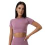 Дамски топ FLO Crop Top Violet - GymBeam XL