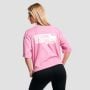 Дамска тениска Girls Club Boxy Pink - GymBeam S