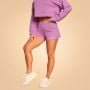 Дамски спортни къси панталони Purple - BeastPink M