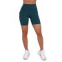 Дамски шорти Ignite Dark Green - GymBeam S