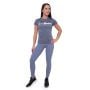 Дамска тениска Mesh Essence Denim Blue – GymBeam XS