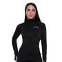 Pulse 1/2 Zip Running Суичър за жени Black- GymBeam M