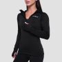 Pulse 1/2 Zip Running Суичър за жени Black- GymBeam M