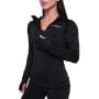 Pulse 1/2 Zip Running Суичър за жени Black- GymBeam M