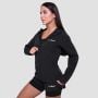 Дамско яке за бягане Pulse Running Jacket Black- GymBeam XL