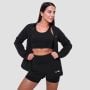 Дамско яке за бягане Pulse Running Jacket Black- GymBeam XL