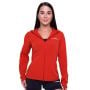 Дамско яке за бягане Pulse Running Jacket Orange - GymBeam S