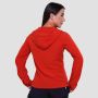 Дамско яке за бягане Pulse Running Jacket Orange - GymBeam S
