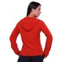 Дамско яке за бягане Pulse Running Jacket Orange - GymBeam S