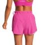 Дамски къси панталони за бягане Pulse X Purple - GymBeam S