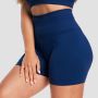 Дамски безшевни шорти Sculpt Navy - GymBeam M