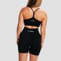 Дамски безшевни шорти Sculpt Black - GymBeam M