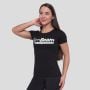 Дамска тениска Strong Tomorrow Black - GymBeam XXL