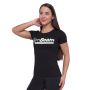 Дамска тениска Strong Tomorrow Black - GymBeam XXL