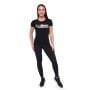 Дамска тениска Strong Tomorrow Black - GymBeam XXL