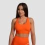 Спортен сутиен Limitless Orange - GymBeam S