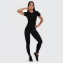 Дамска тениска FIT Black - GymBeam S