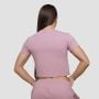 Дамска тениска Agile Cropped Woodrose - GymBeam L