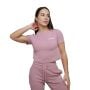 Дамска тениска Agile Cropped Woodrose - GymBeam L