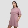 Дамска рокля-тениска Agile T-Shirt Dress Woodrose - GymBeam S