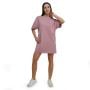 Дамска рокля-тениска Agile T-Shirt Dress Woodrose - GymBeam S