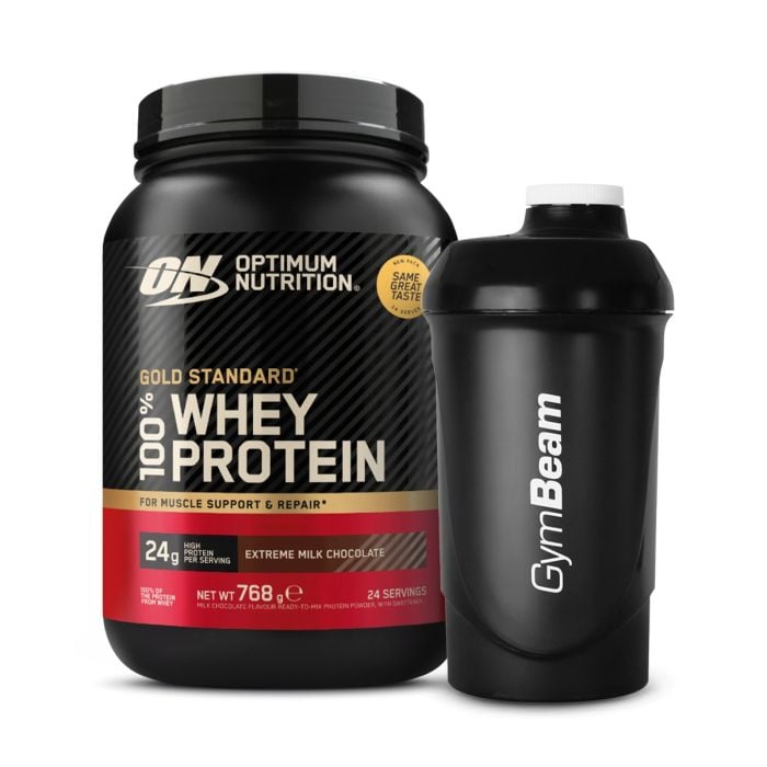 100% Whey Gold Standard - Optimum Nutrition + подарък