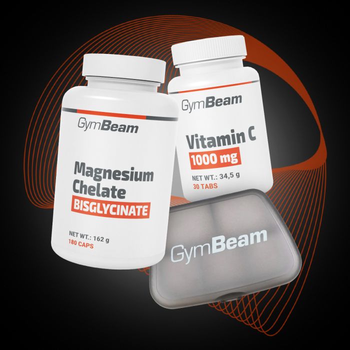 Магнезиев хелат (бисглицинат) - GymBeam 180 капс