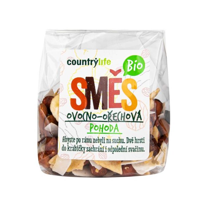BIO Dried fruit and nut mix Comfort - Country Life