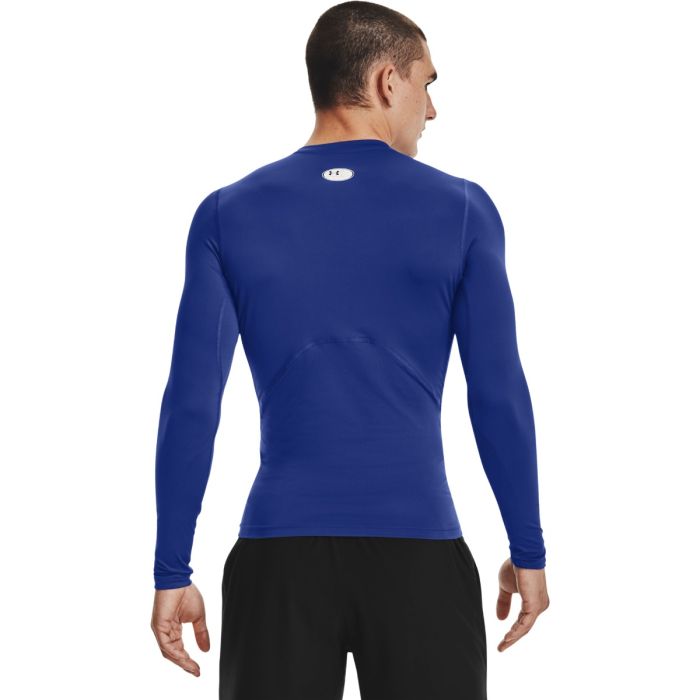 Men´s  T-shirt HG Armour Comp LS Blue - Under Armour XXL