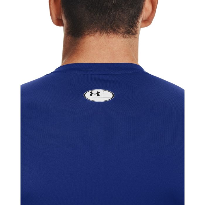 Men´s  T-shirt HG Armour Comp LS Blue - Under Armour XXL