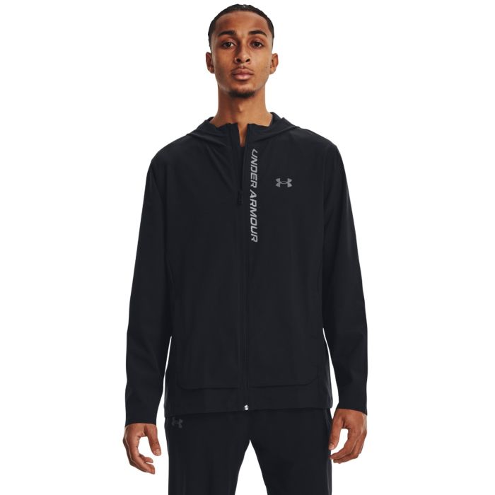 Men‘s Outrun The Storm Jacket Black - Under Armour XXL