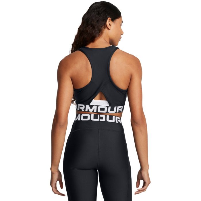 Дамски потник HeatGear Rib Black - Under Armour XL