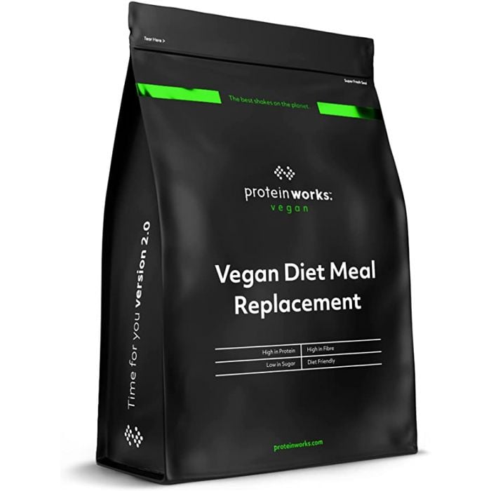 Vegan Meal Replacement - The Protein Works 500 g -  шоколадова коприна