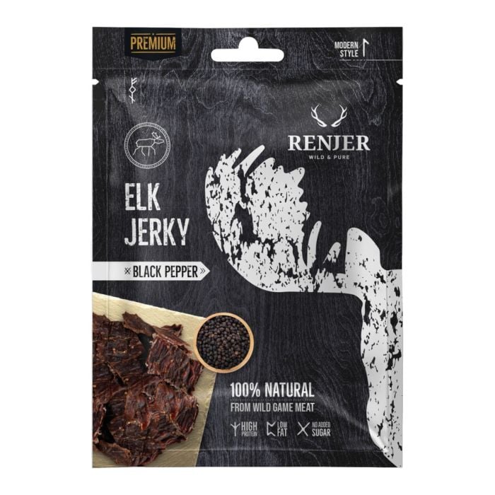 Sušené losie mäso Elk Jerky - Renjer