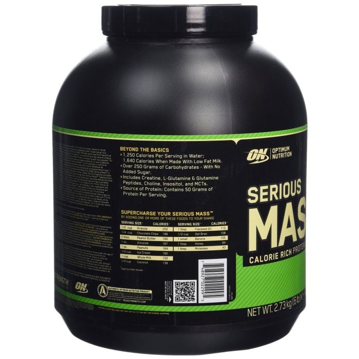Serious Mass - Optimum Nutrition 2720 g - ванилия