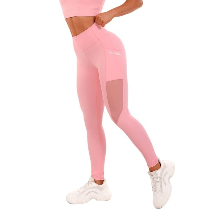 Дамски клин Mesh Panel Pink - GymBeam S