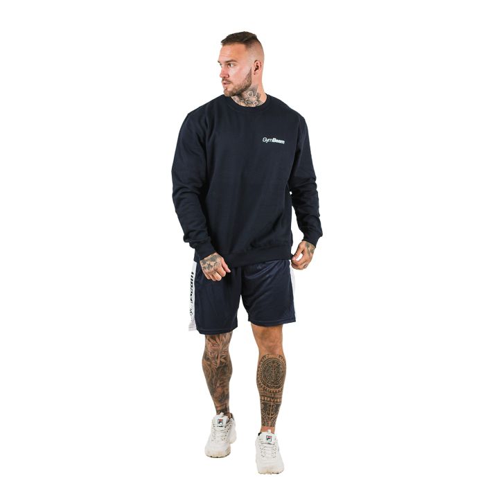 Суичър PRO Jumper French Navy - GymBeam M