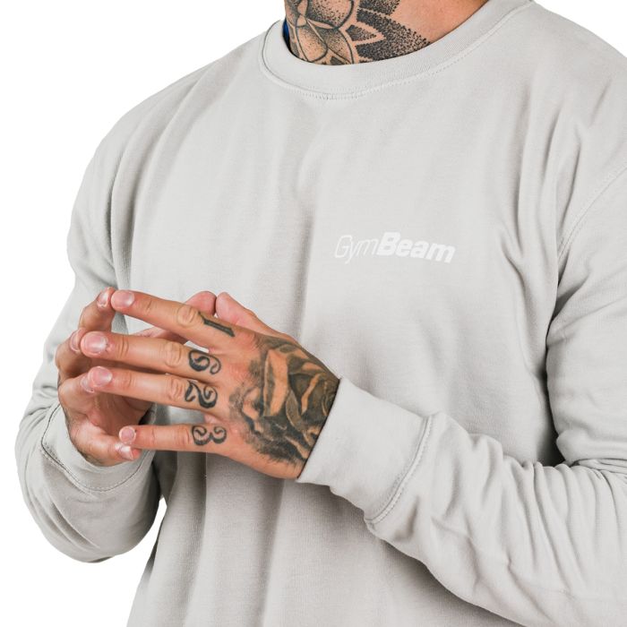 Суичър PRO Jumper Moon Grey - GymBeam L