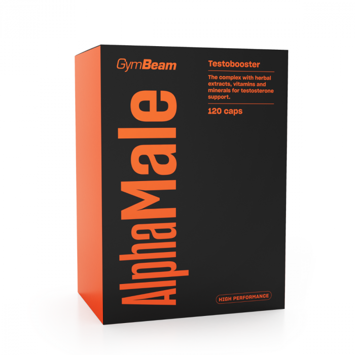 AlphaMale TestoBooster - GymBeam 120 капс