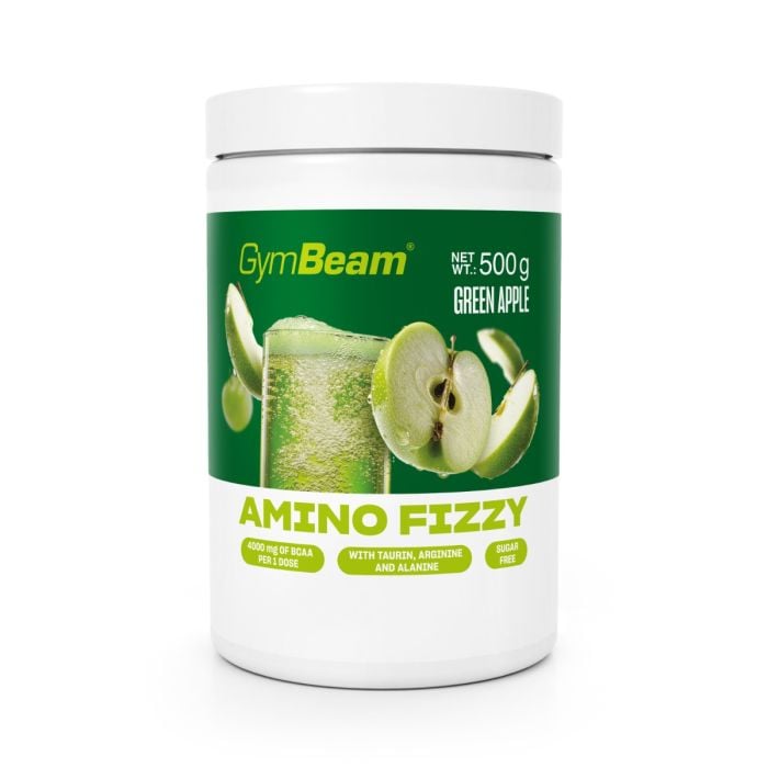 Amino Fizzy - GymBeam 500 g - ягода и киви  