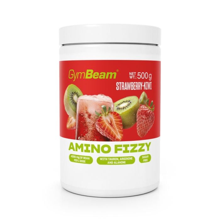 Amino Fizzy - GymBeam 500 g - ягода и киви  