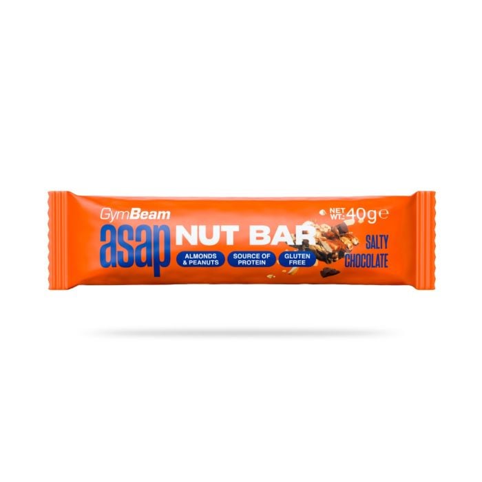 ASAP Nut Bar - GymBeam 40 g - солен шоколад
