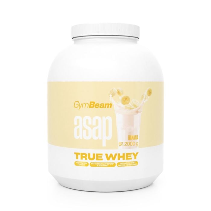 ASAP True Whey - GymBeam 900 g - ягода