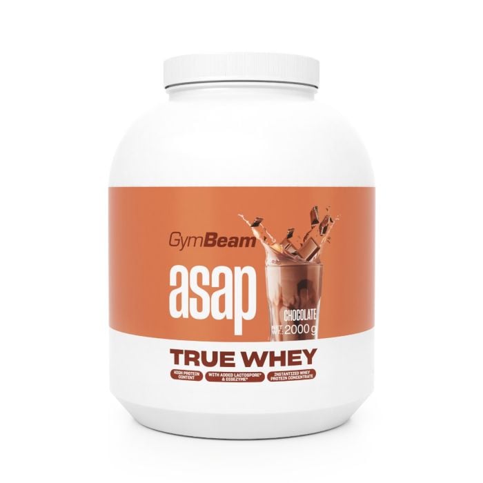 ASAP True Whey - GymBeam 900 g - ягода