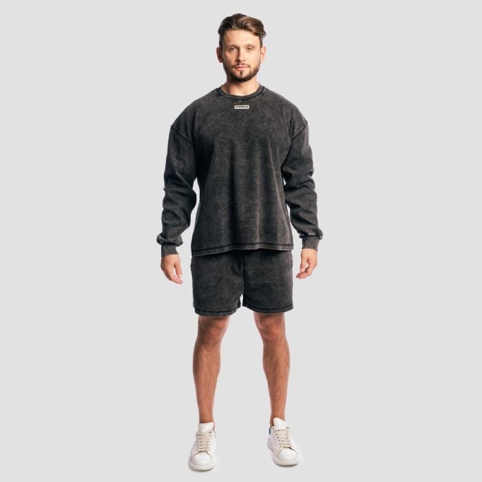 Шорти Aura Washed Black - GymBeam XL