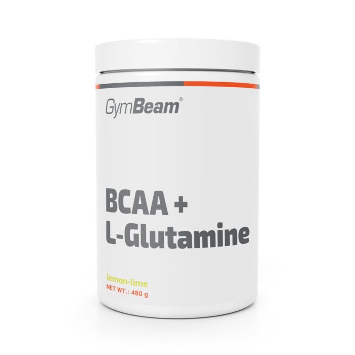 BCAA + L-Glutamine - GymBeam 480 g - ягода с киви