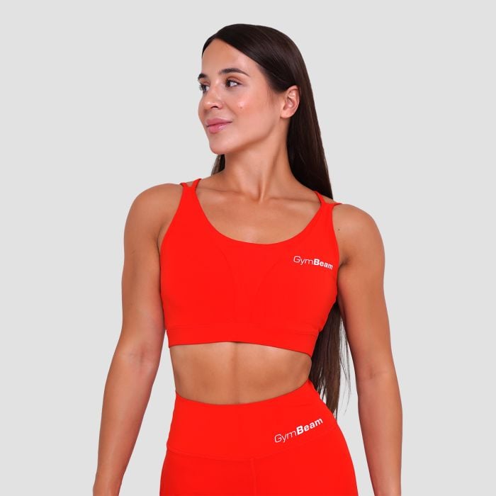 Спортен сутиен BEAT Tangerine - GymBeam XL
