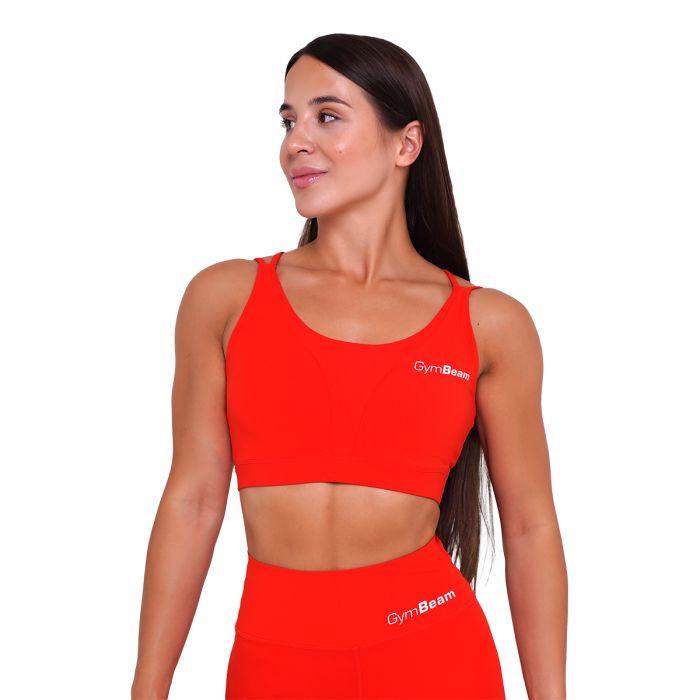 Спортен сутиен BEAT Tangerine - GymBeam XL
