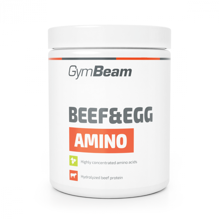 Аминокиселини Beef&Egg 500 таб - GymBeam