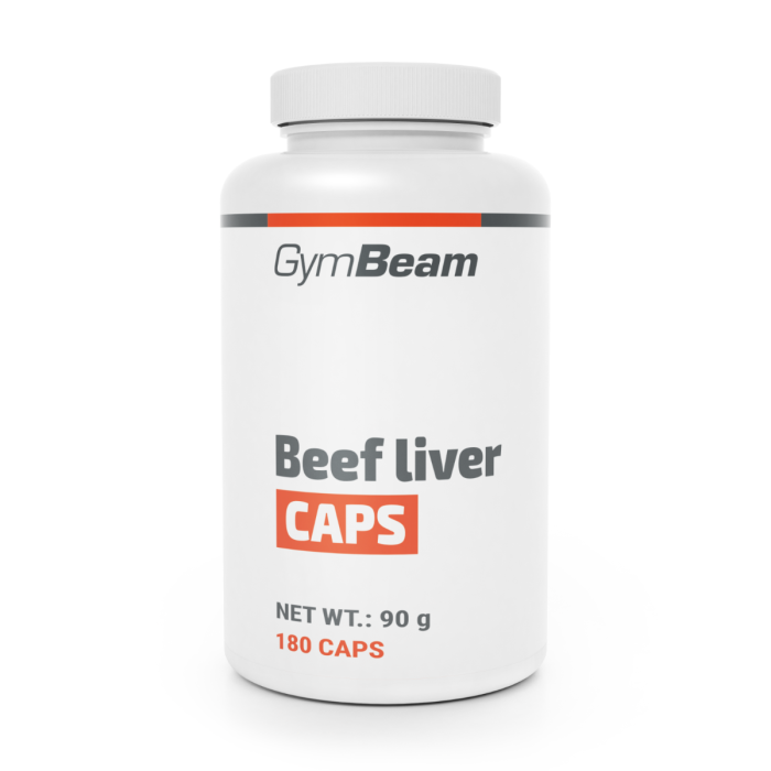 Говежди черен дроб CAPS - GymBeam 180 капс